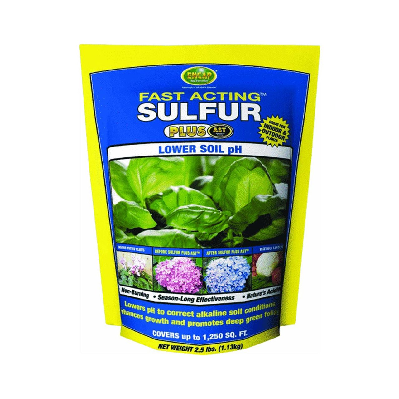 Amazon.com : Encap 10615-6 Sulfur Pouch Cover, 2.5 Pounds, 1250